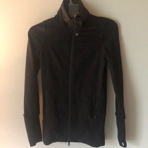 Lululemon Black Zip-Up Jacket Sz 2
